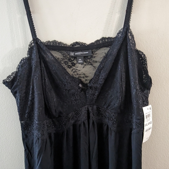 Inc Plus-Size Lace-Detail Chemise Nightgown - XXL - Picture 6 of 8